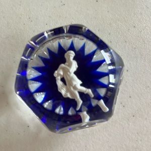Baccarat Zodiac paperweight -BEAUTIFUL!